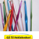 Sett Med 12 Heklekroker Sett Med 12 Heklekroker