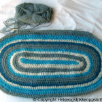 Heklet Ovalt Teppe – Babyteppe Heklet Ovalt Teppe – Babyteppe