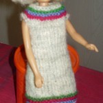 Strikke Kjole Til Barbiedukke Strikke Kjole Til Barbiedukke