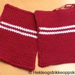 Røde Heklede Grytekluter Røde Heklede Grytekluter
